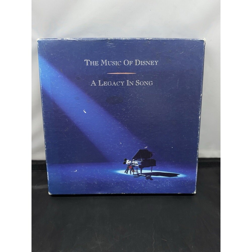 The Music of Disney: A Legacy In Song 3 CD Box Set Plays 78 Songs w/ Book